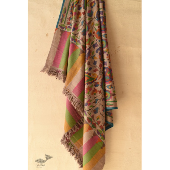 shop Kashmiri handwoven Pashmina Kani Shawl