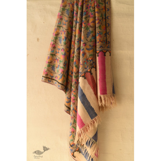 shop Handwoven Kashmiri Kani | Pure Pashmina Shawl