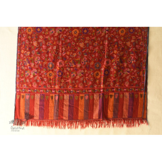 shop Kashmiri Kani Pashmina Wool Shawl