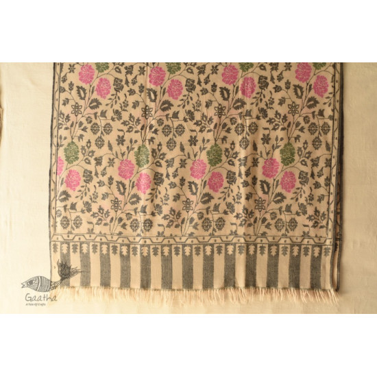 shop Kashmiri Pure Pashmina Wool ~ Kani Woven Shawl