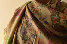 Gul - Kani Handwoven ~ Pure Pashmina Wool Kashmiri Shawl 15