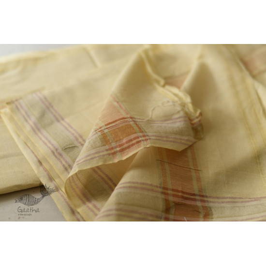 Handloom Cotton + Matka Silk Dhoti & Khes