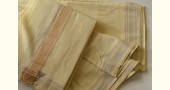 Handloom Cotton + Matka Silk Dhoti & Khes