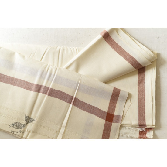 Handspun Pure Cotton Dhoti & Khes