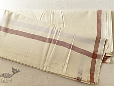 Damodar . दामोदर  ✹ Hand Spun Pure Cotton Dhoti & Khes