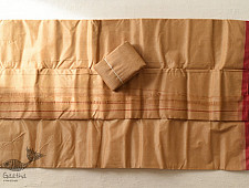 Damodar . दामोदर  ✹ Handloom Dhoti Khes ~ Pure &  Natural Tassar Silk + Tassar Silk