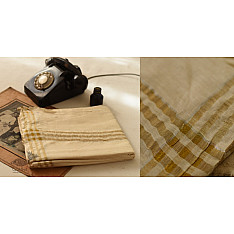 Damodar . दामोदर  ✹ Handloom Matka Silk + Matka Silk Dhoti & Khes With Zari Border
