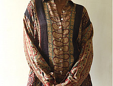 Itr . इत्र | Ajrakh Modal Silk Shirt 1