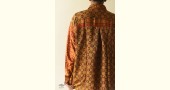 buy Hand Block Prints ~ Ajrakh Modal Silk Shirt