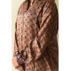 buy Ajrakh Modal Silk - Checks Loose Shirt