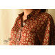 buy Ajrakh Modal Silk Red Shirt