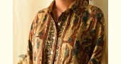 buy Natural Dyed Ajrakh Modal Silk Shirt