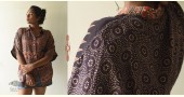 buy Ajrakh Modal Silk Half Sleeve Shirt