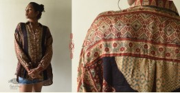 Itr . इत्र | Ajrakh Modal Silk Shirt 1