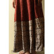 shop Natural Dyed Jawariya Block Printed A-Line Long Skirt