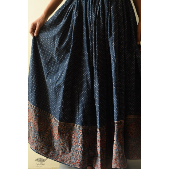 shop  Ajrakh Prints with Natural Dye - Long Skirt