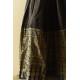 shop  Ajrakh Prints with Natural Dye - Carbon Black Long Skirt