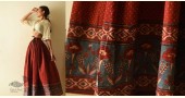 shop Ajrakh Prints Long Skirt / Ghagra With Natural Dyed