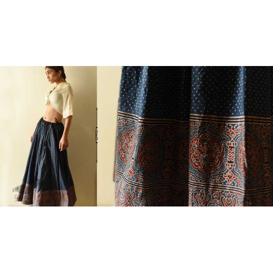 shop  Ajrakh Prints with Natural Dye - Long Skirt