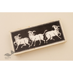 Wooden box ☀ COws - 105