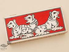 Wooden box ☀ Tiger - 106