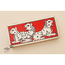 Wooden box ☀ Tiger - 106