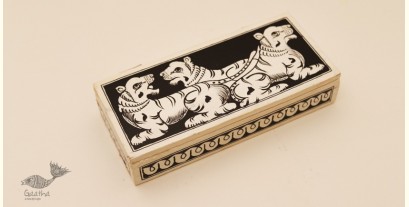 Wooden box ☀ Tiger - 106