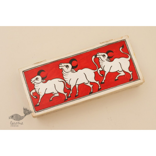 Wooden box ☀ COws - 105