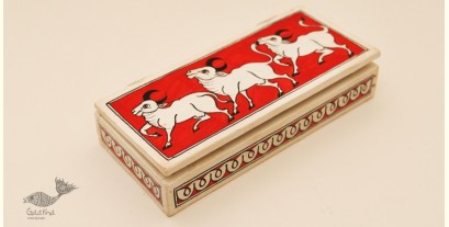 Wooden box ☀ COws - 105
