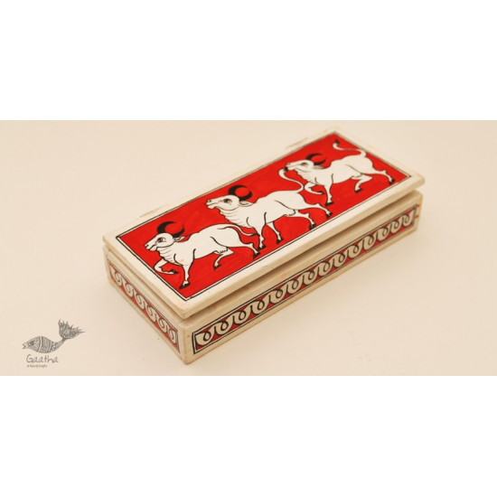 Wooden box ☀ COws - 105