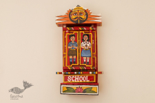 कथनिक ☀ Kaavad ~ School { Red 29 cm } ~ 114