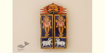 Kathanik . कथनिक ☀ Kaavad a Wooden Shrine - Bal Ganesha { Single piece } ~ 117
