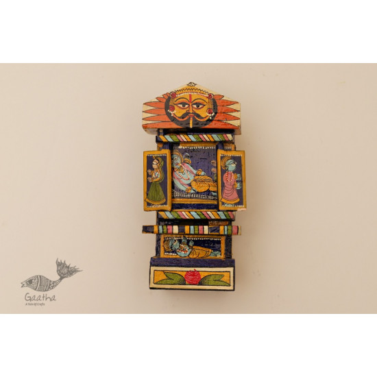 कथनिक ☀ A Wooden Shrine (Blue - 20 cm) ~ 118