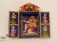 कथनिक ☀ Kaavad a Wooden Shrine { Single piece } ~ 125