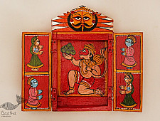 कथनिक ☀ Kaavad a Wooden Shrine { Single piece } ~ 129