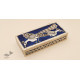 Wooden box ☀ Peacock (Blue) 103