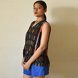 Ikat Handloom Cotton - Top