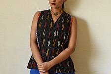 Ikat Handloom Cotton - Top