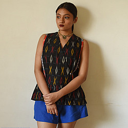 Ikat Handloom Cotton - Top