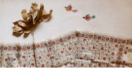 पुष्पारम ✽ Kantha Silk Stole ✽ N