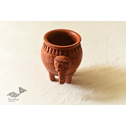 Maati Ka Kaam | Terracotta - Elephant Planter