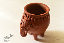 Maati Ka Kaam | Terracotta - Elephant Planter