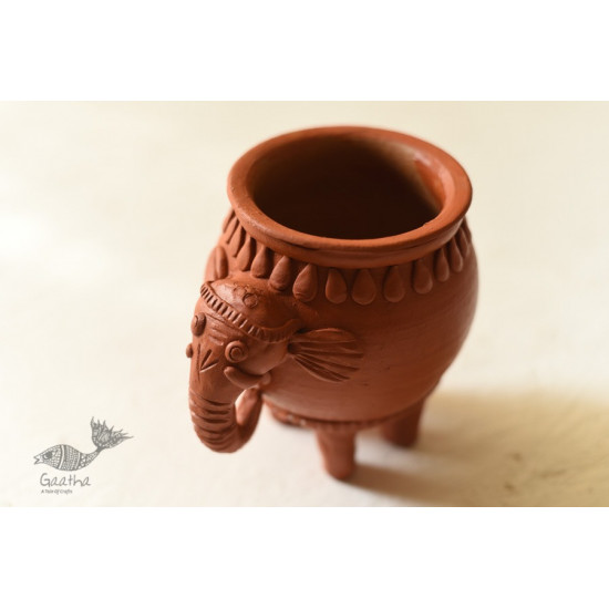 Shop Terracotta Handmade Clay - Elephant Planter