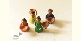 Maati Ka Kaam | Terracotta - Dolls (Set of Four)