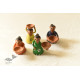 Shop Terracotta Handmade Clay Dolls (Set of Four)