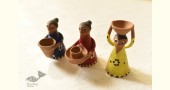 Shop Terracotta Handmade Clay Dolls (Set of Three)