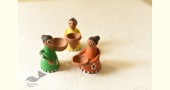 Shop Terracotta Handmade Clay Dolls (Set of Three)