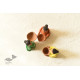 Shop Terracotta Handmade Clay Dolls (Set of Three)