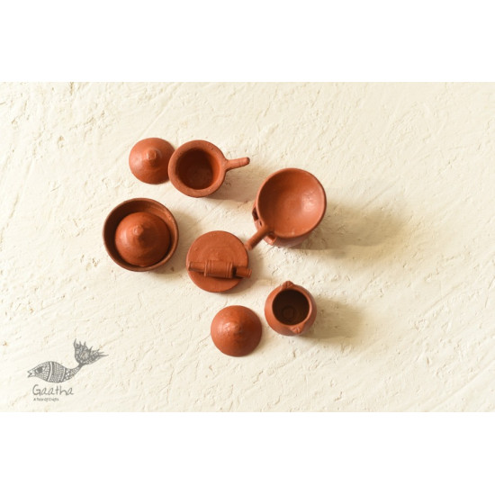 Shop Terracotta Handmade Clay - Miniature Kitchen Set