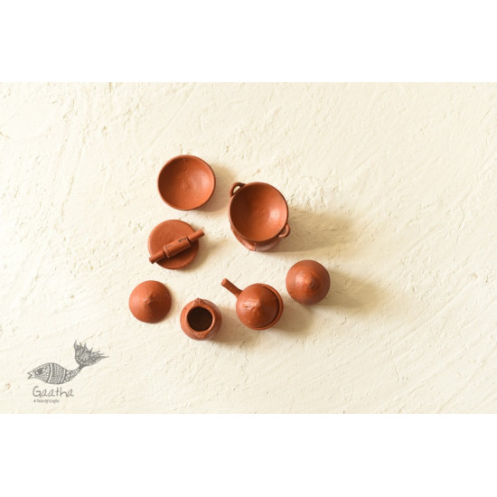 Shop Terracotta Handmade Clay - Miniature Kitchen Set